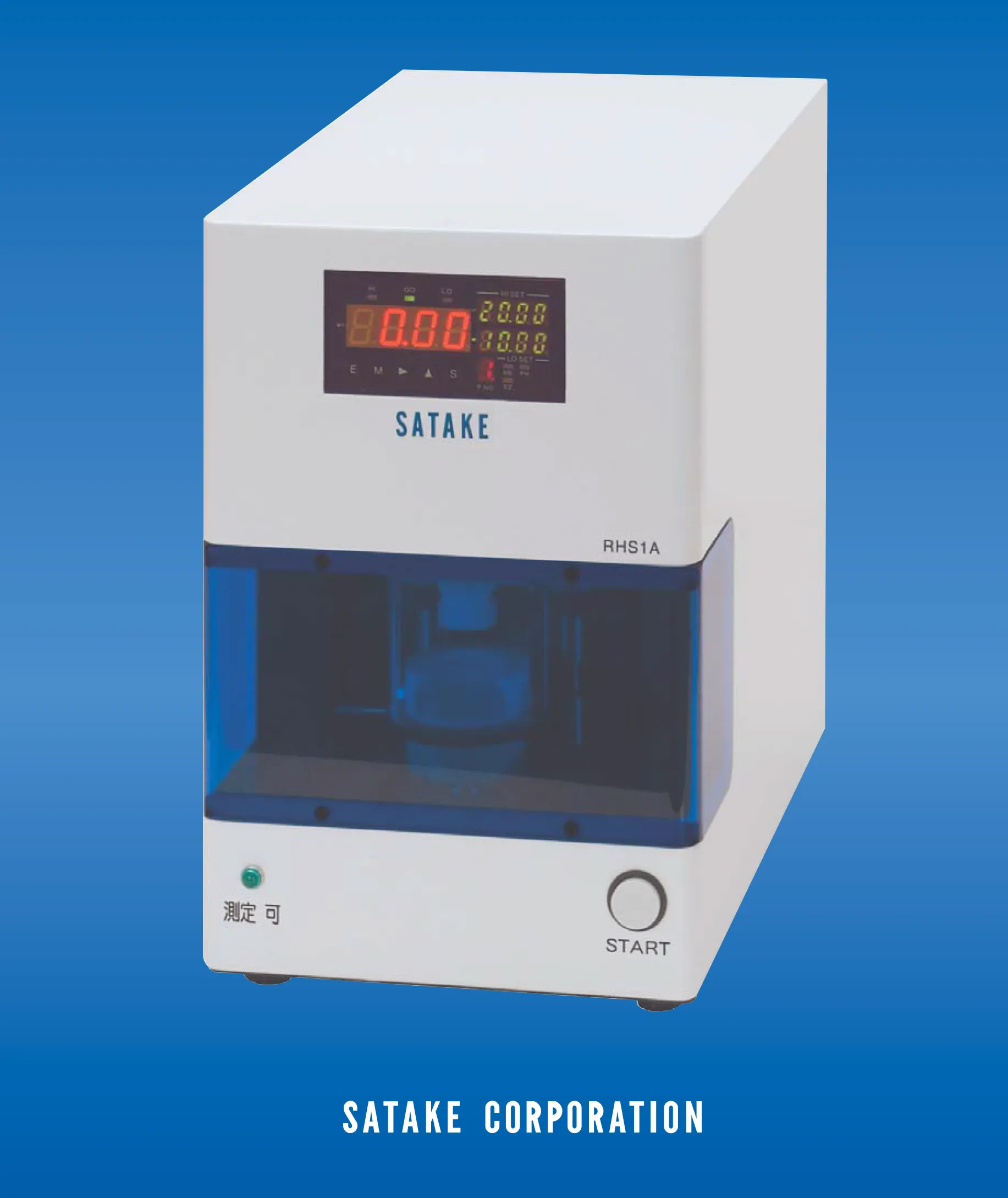 MÁY ĐO ĐỘ CỨNG VÀ DẺO CỦA CƠM - RHS1A (SATAKE - JAPAN)